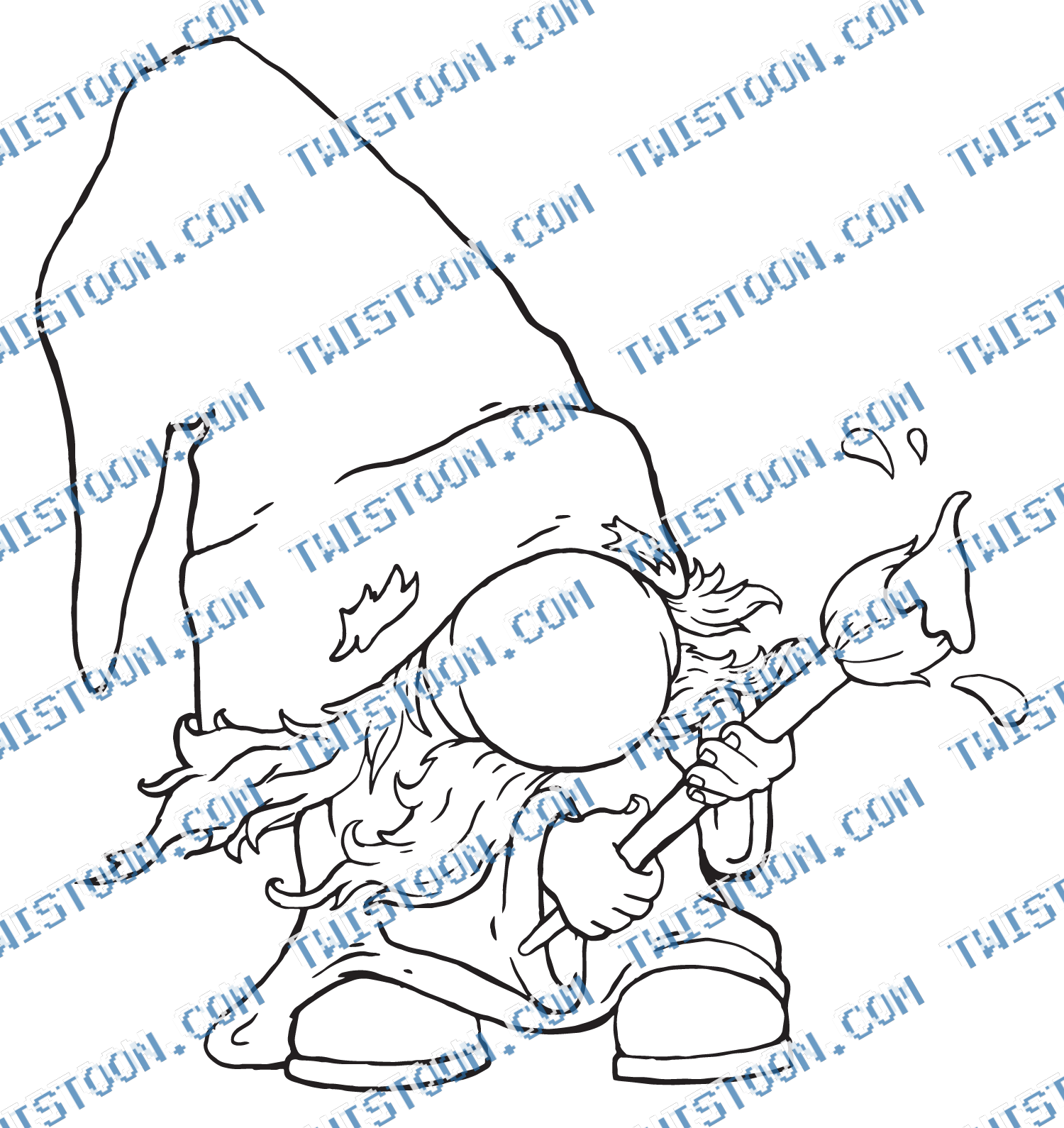 Arthur Gnome Paints