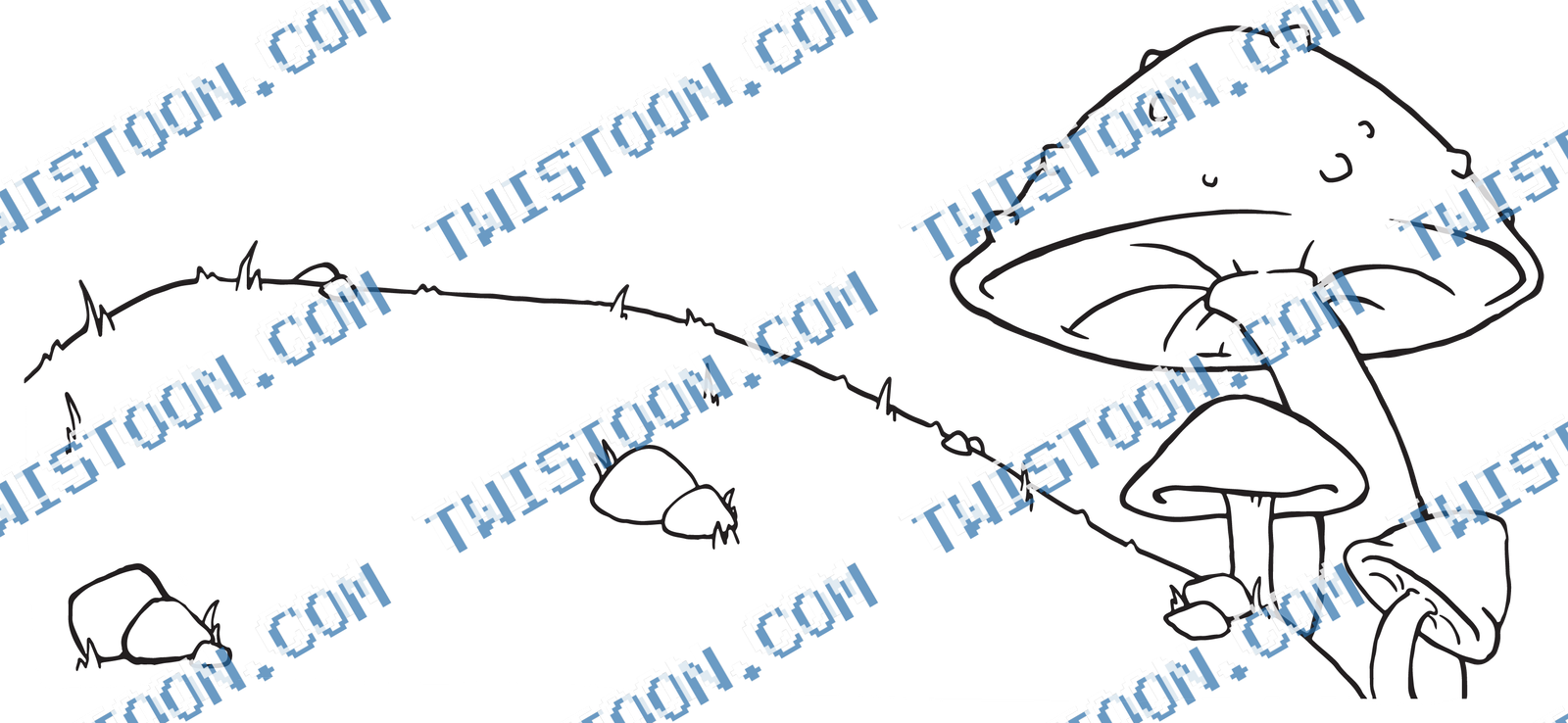 Background Mushroom Hill