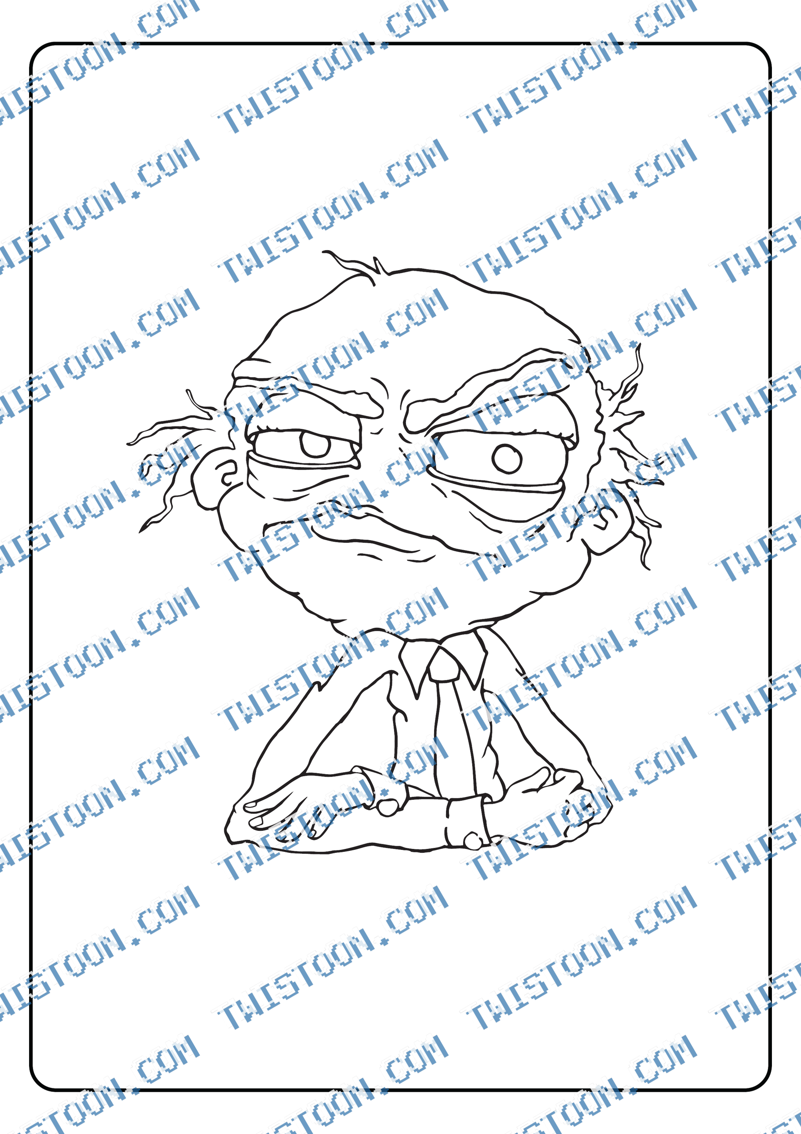 Bureauof Complaints Coloring Page