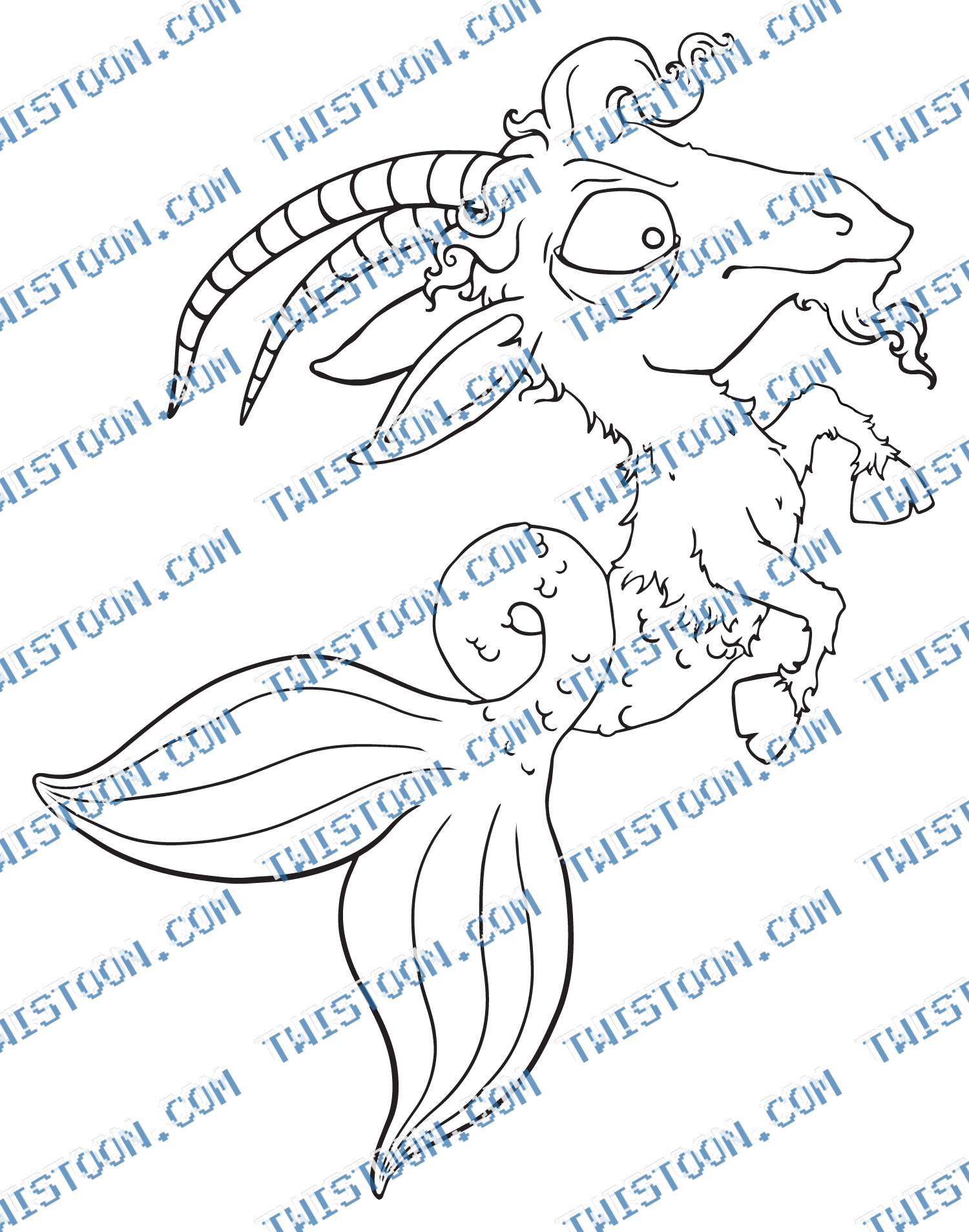 Capricorn Goat