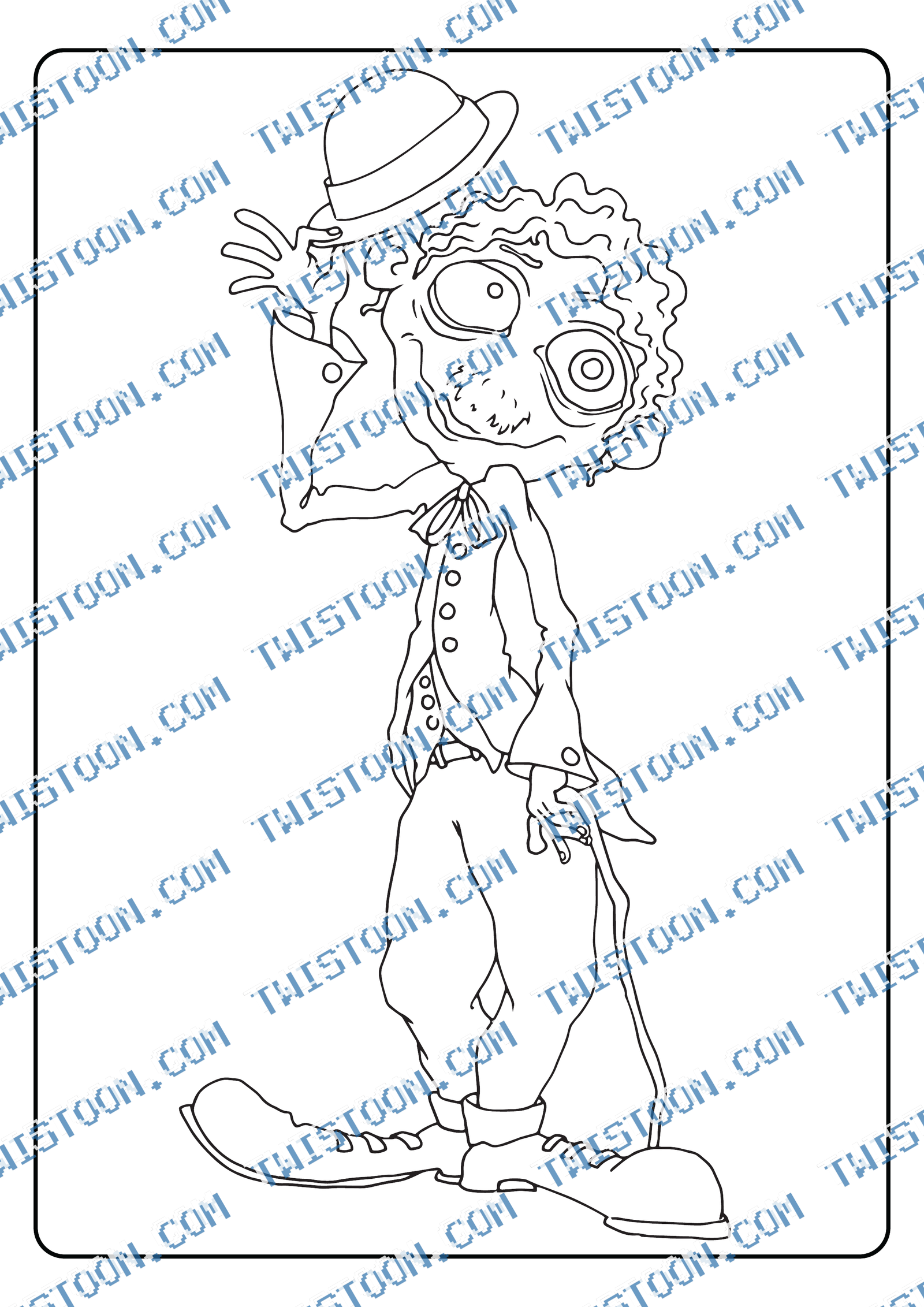 Charlie Coloring Page