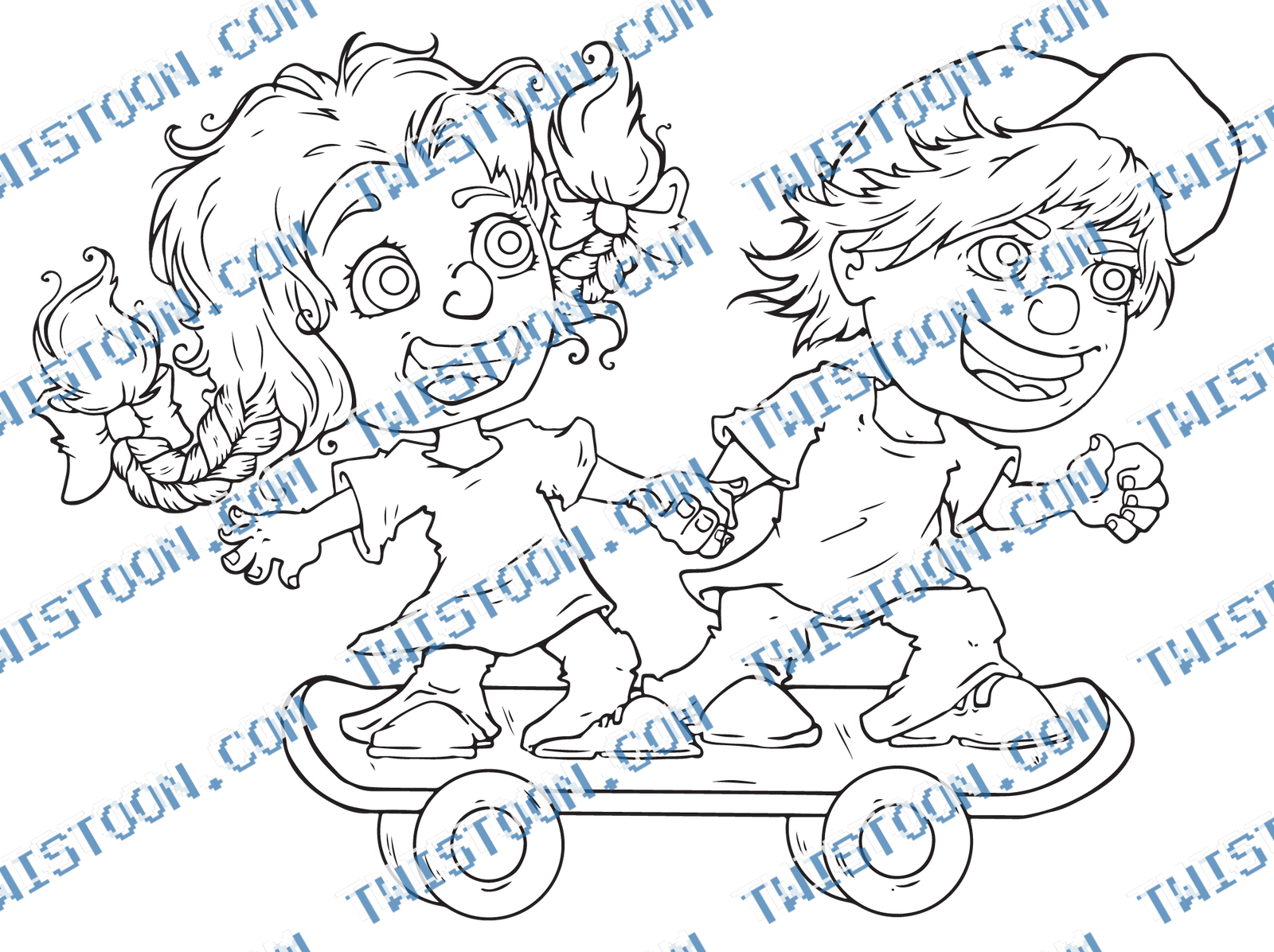 Chibi Skaters