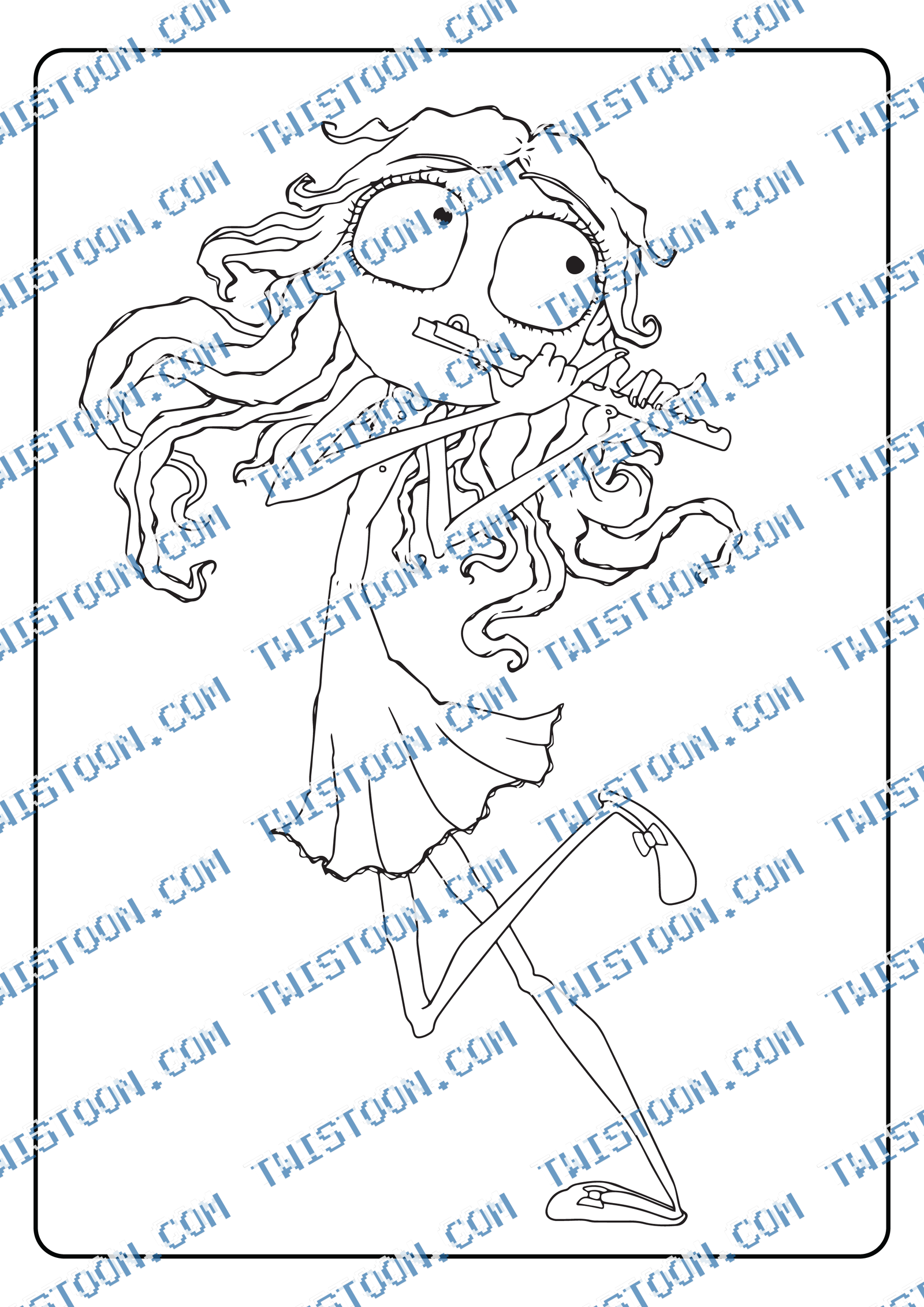 Flootiful Coloring Page