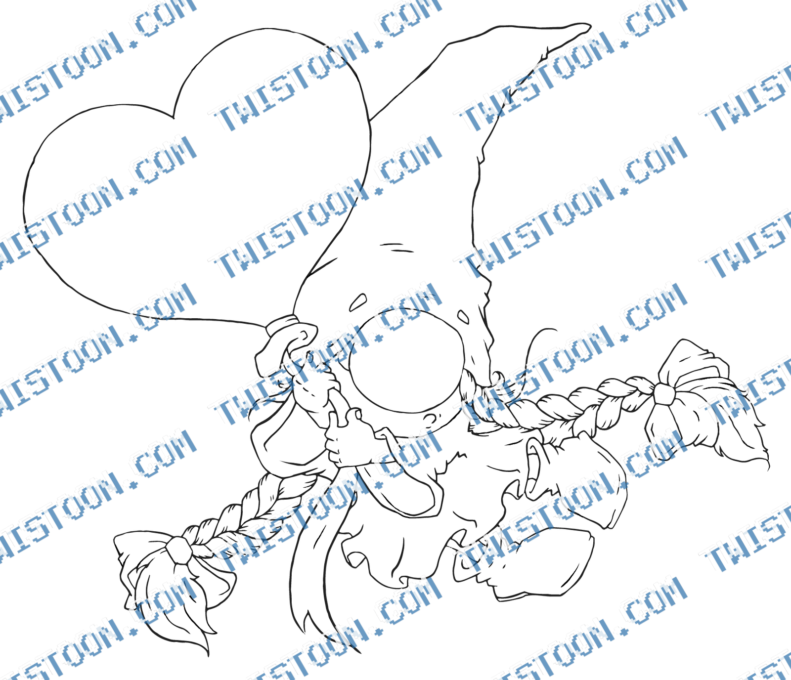 Flyaway Heart Balloon