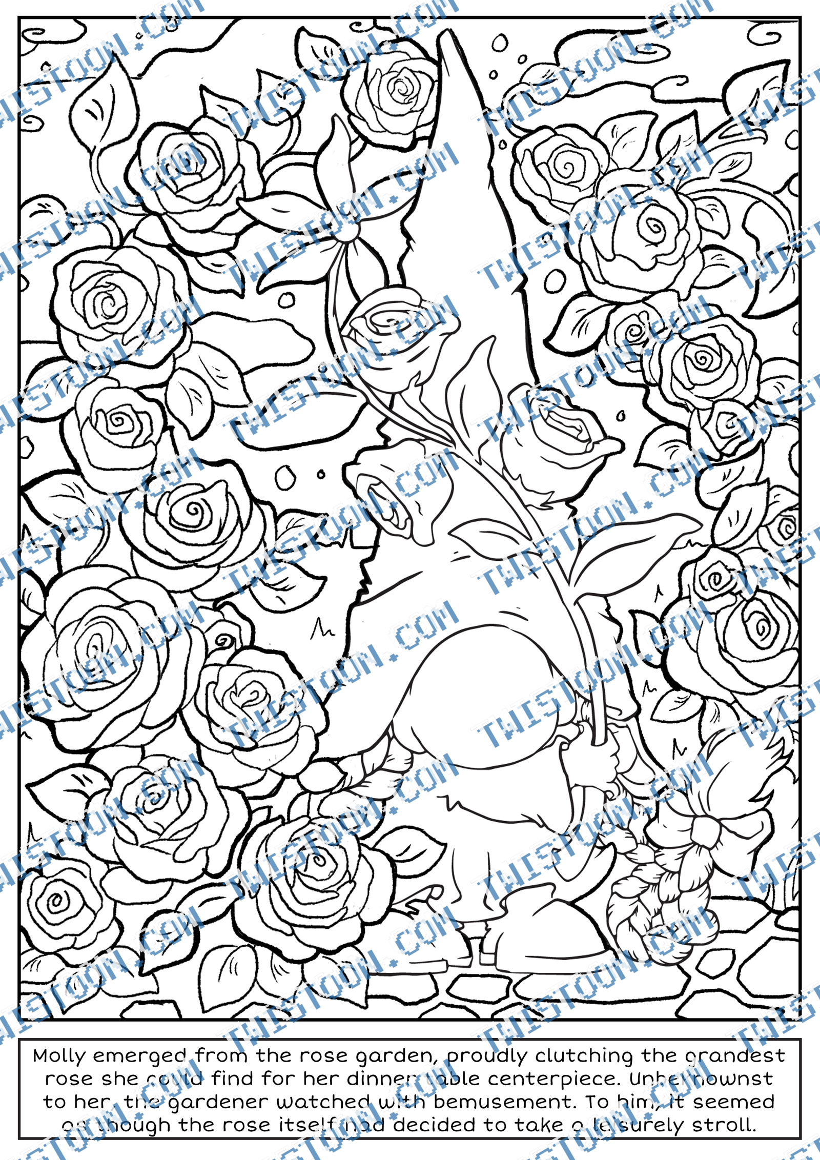 Molly Rose Coloring Page
