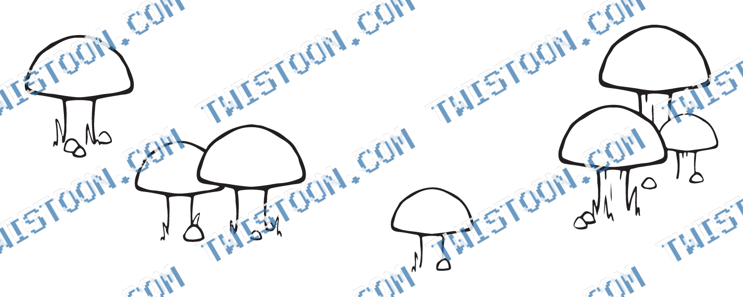 Mushroom Patch Background