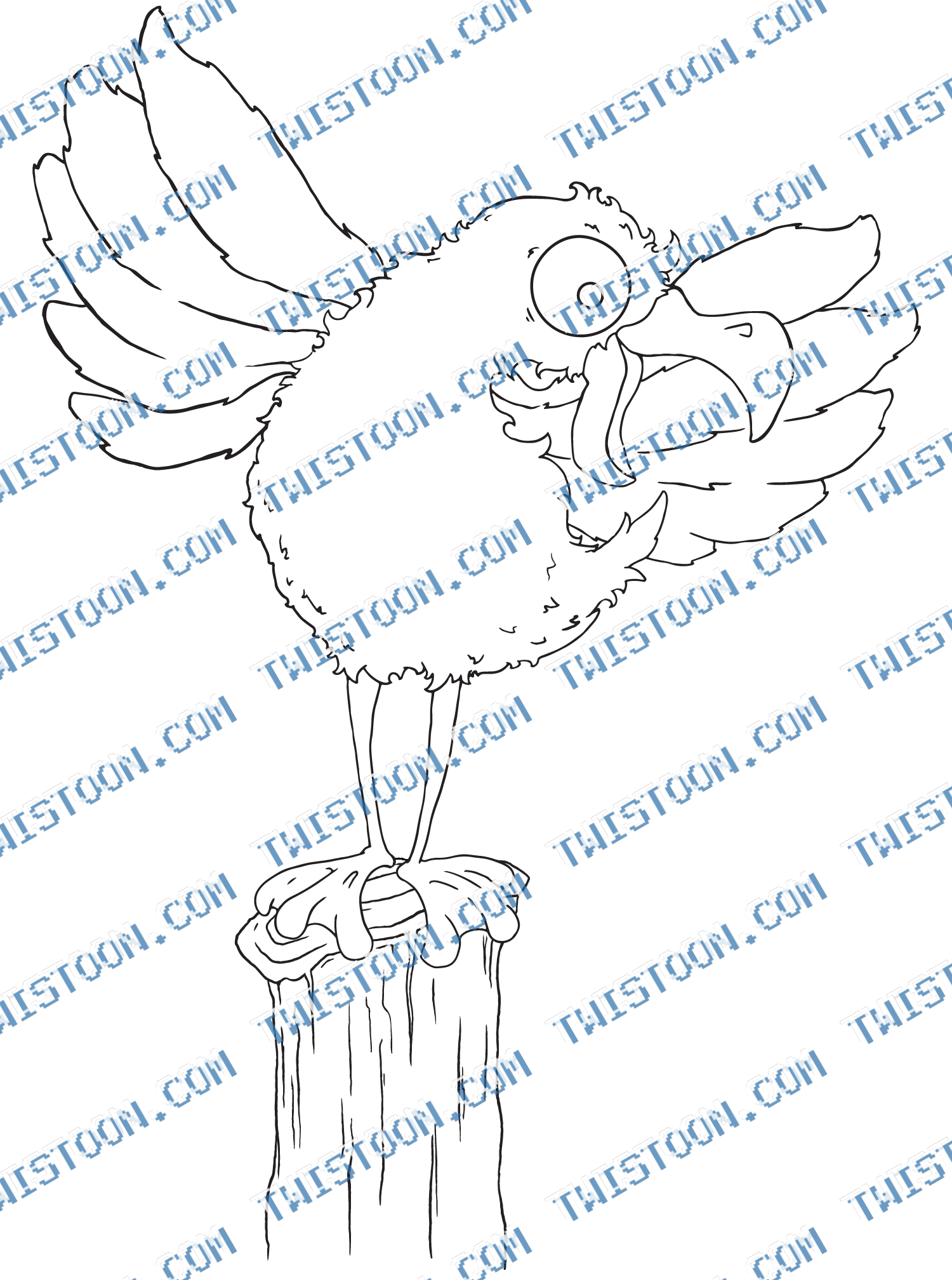 Seagull Sqwaukon Post