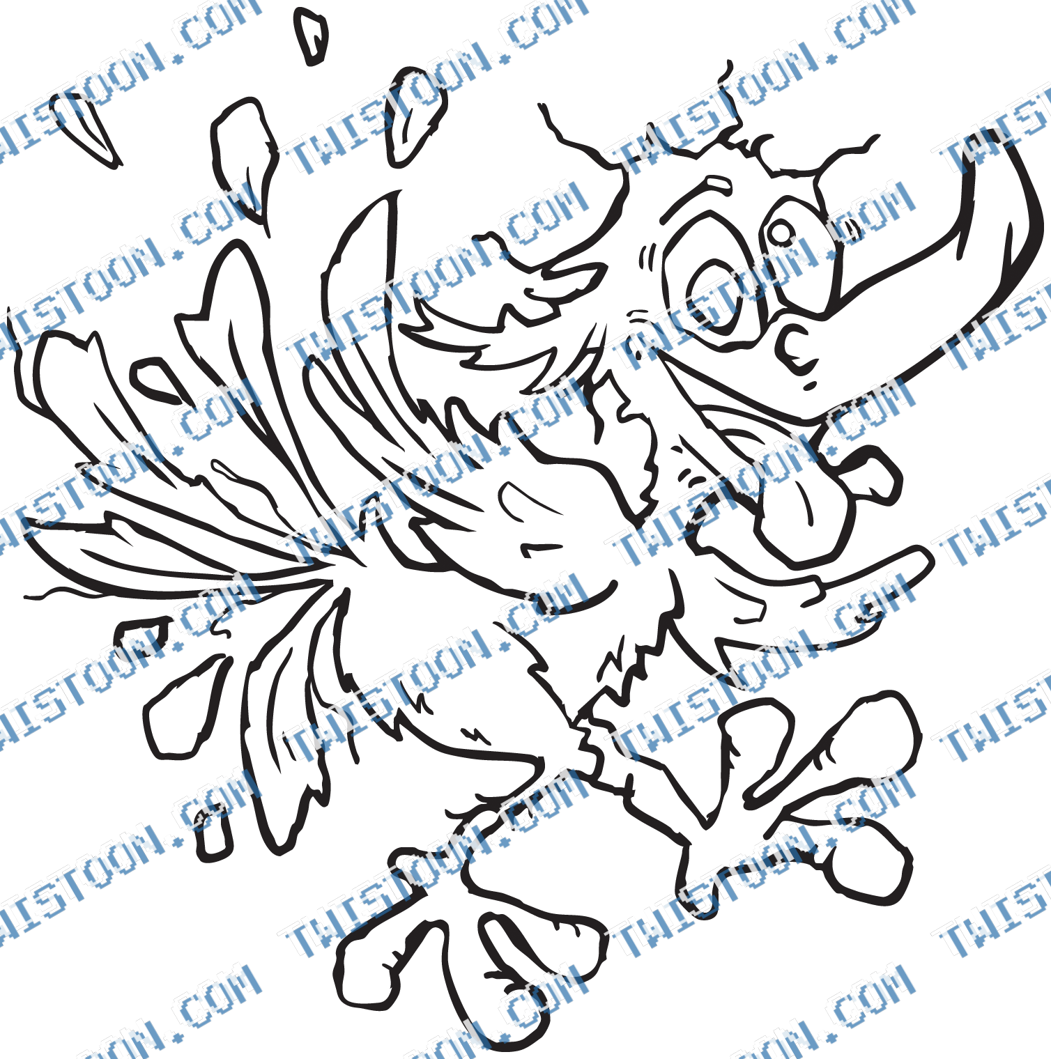 Silly Goose Digi Stamp