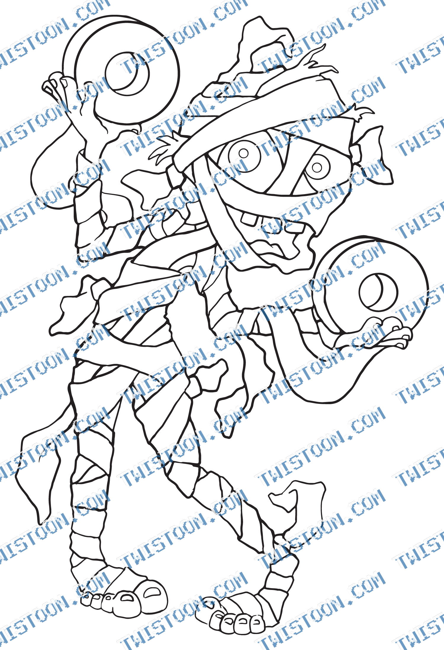Toilet Paper Momie